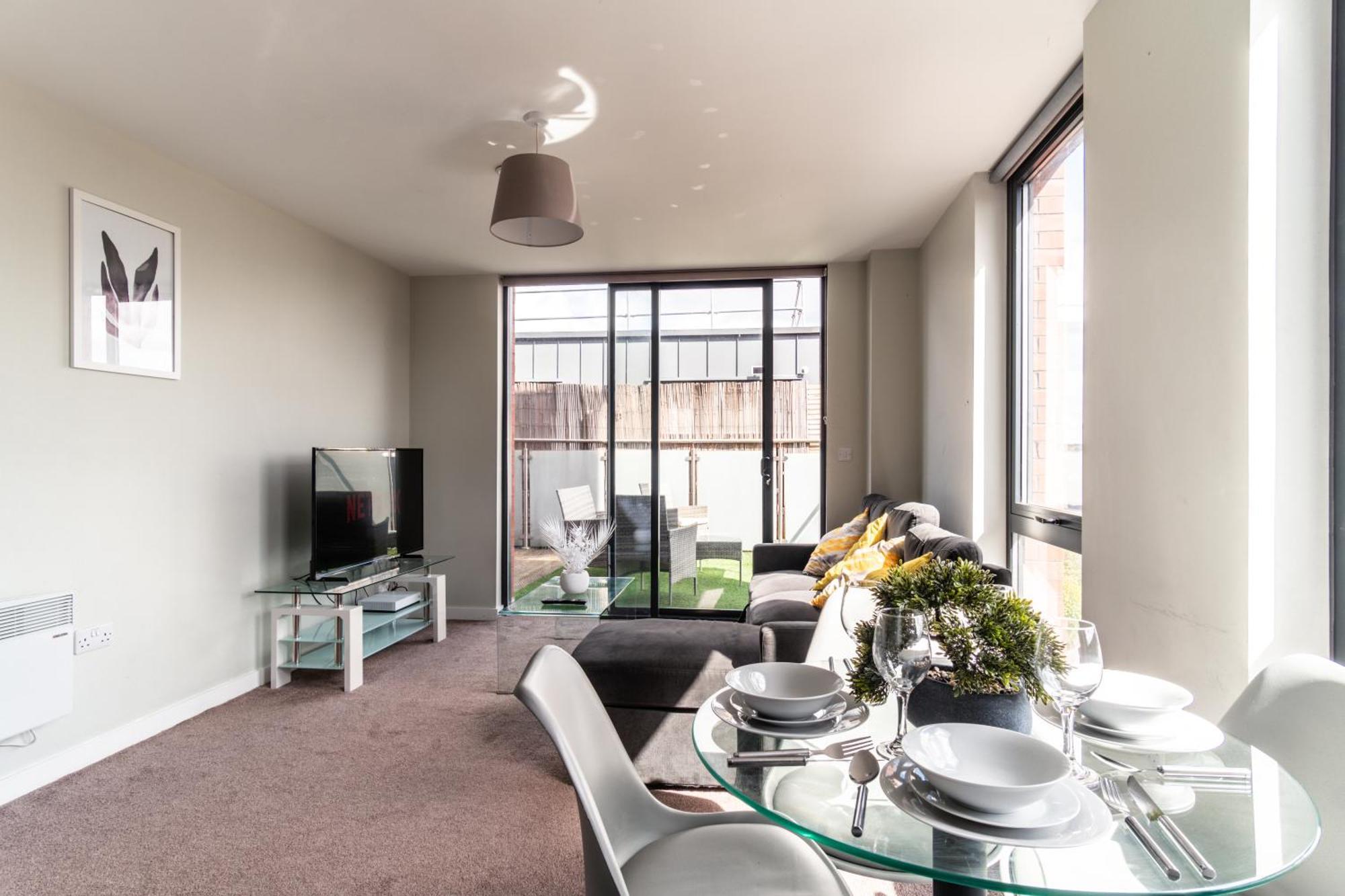 Prime Location 1 Bed Penthouse Apartment Manchester Eksteriør bilde